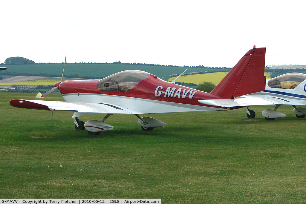 G-MAVV, 2007 Aero AT-3 R100 C/N AT3-025, 2007 Aero Sp Z Oo AERO AT-3 R100 at Old Sarum Airfield