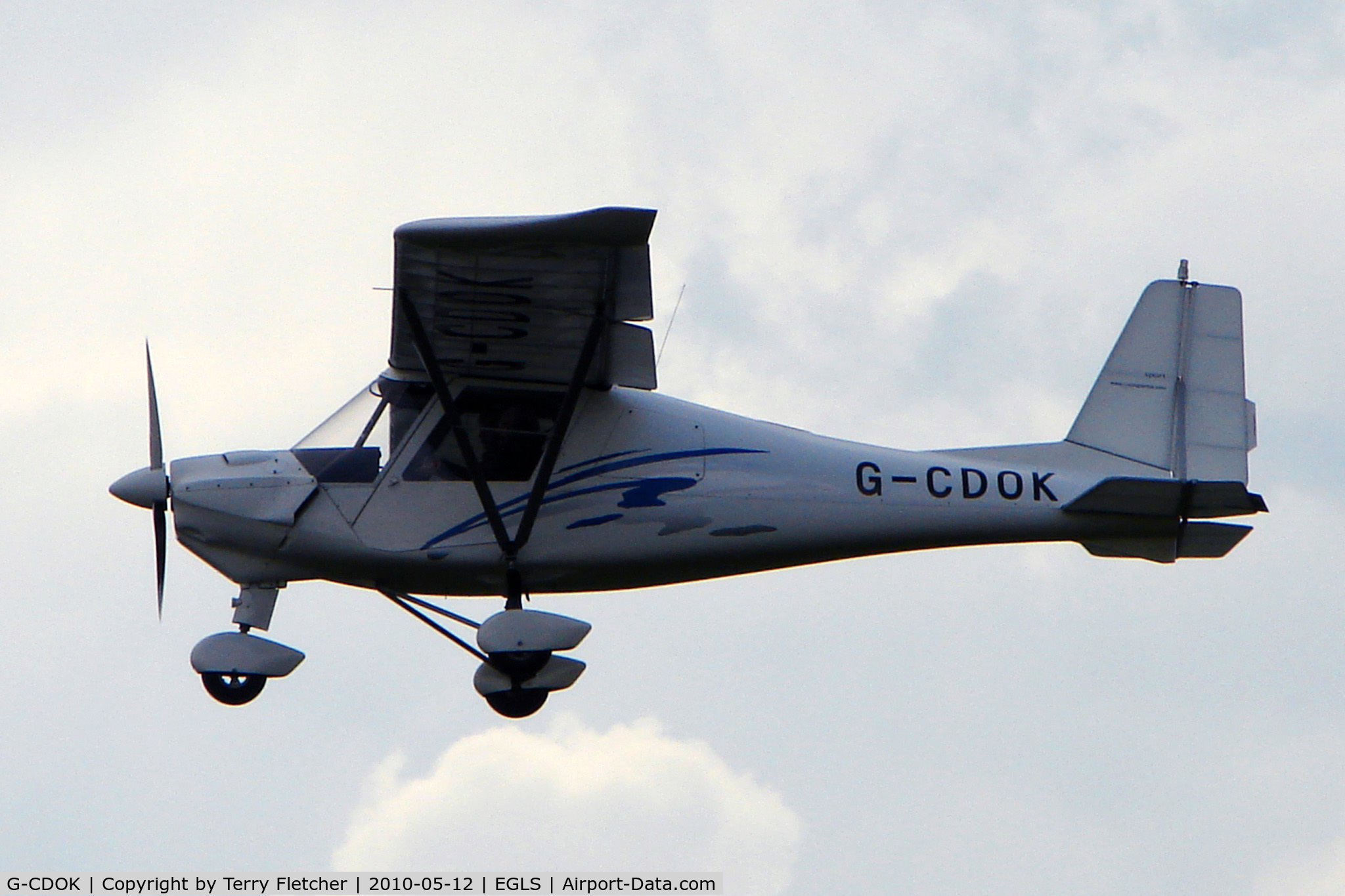 G-CDOK, 2005 Comco Ikarus C42 FB100 C/N 0509-6757, 2005 Aerosport Ltd IKARUS C42 FB100 at Old Sarum Airfield