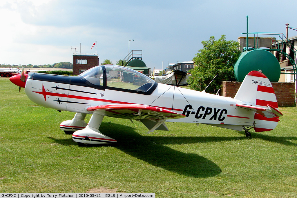 G-CPXC, 2002 Mudry CAP-10B C/N 301, 2002 Constructions Aeronautiques De Bourgogne CAP 10B at Old Sarum Airfield
