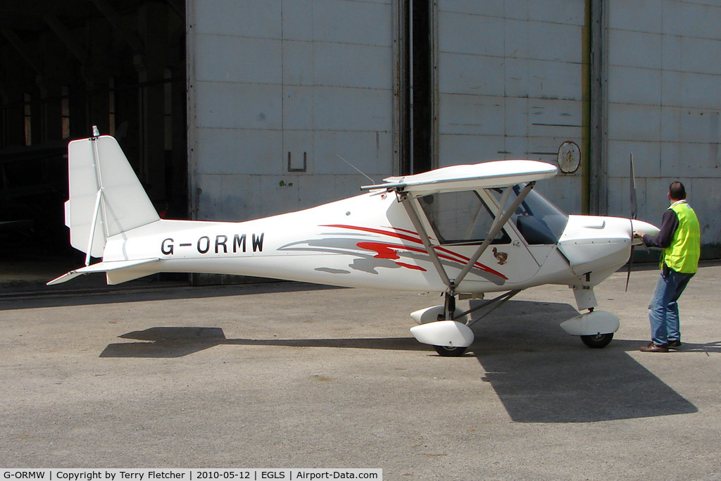 G-ORMW, 2005 Comco Ikarus C42 FB100 C/N 0501-6653, 2005 Aerosport Ltd IKARUS C42 FB100 at Old Sarum Airfield