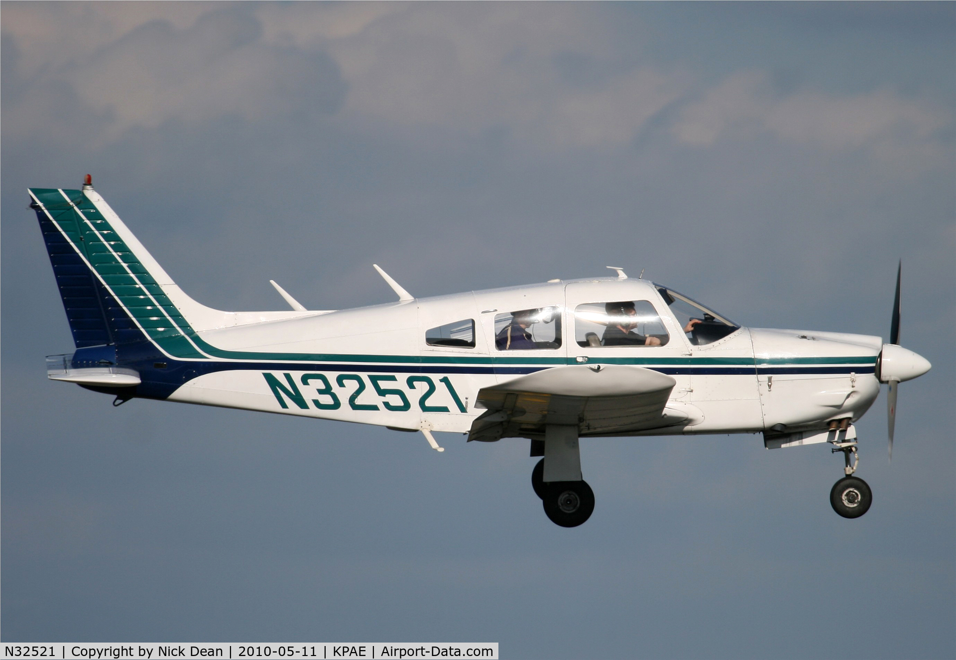 N32521, 1974 Piper PA-28R-200 Cherokee Arrow C/N 28R-7535065, KPAE
