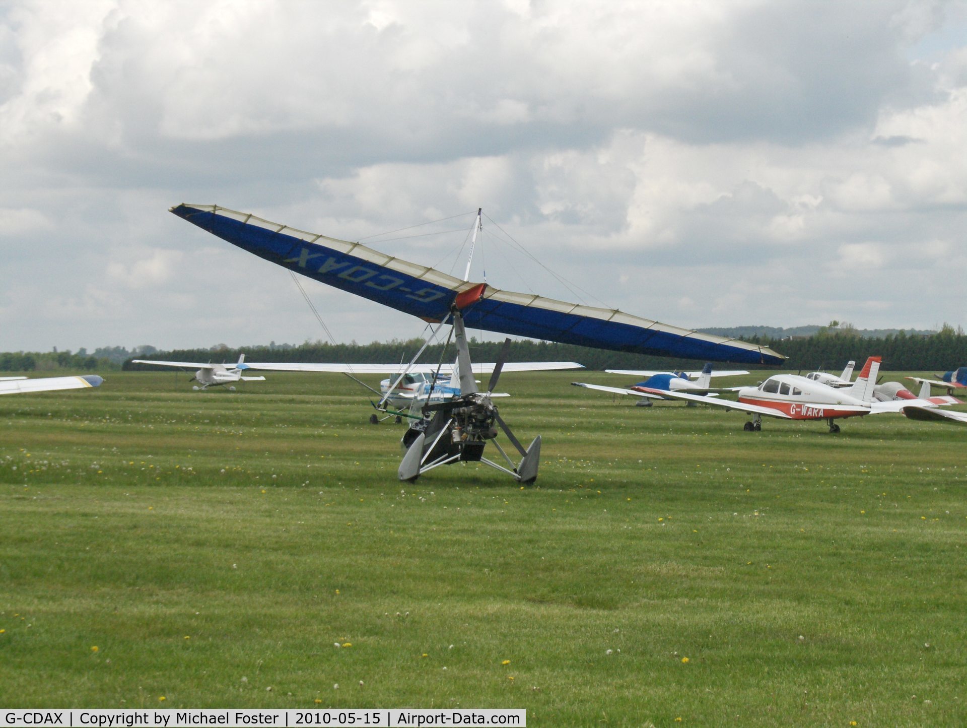 G-CDAX, 2004 Mainair Pegasus Quik C/N 8068, At White Waltham