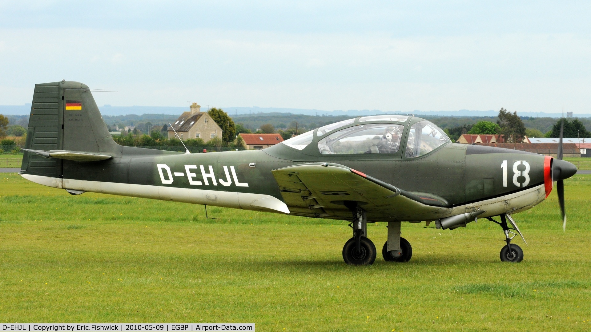 D-EHJL, Focke-Wulf FWP-149D C/N 45, 2. D-EHJL at Kemble Airport (Great Vintage Flying Weekend)