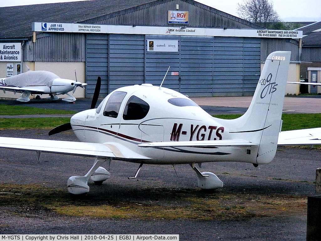 M-YGTS, 2008 Cirrus SR20 GTS G3 C/N 1972, Stamp Aviation