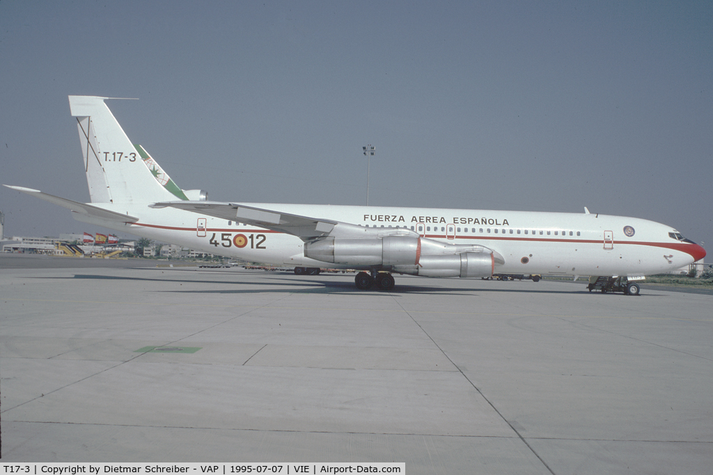 T17-3, 1977 Boeing 707-368C(KC) C/N 21367, Spainish Air Force Boeing 707-300