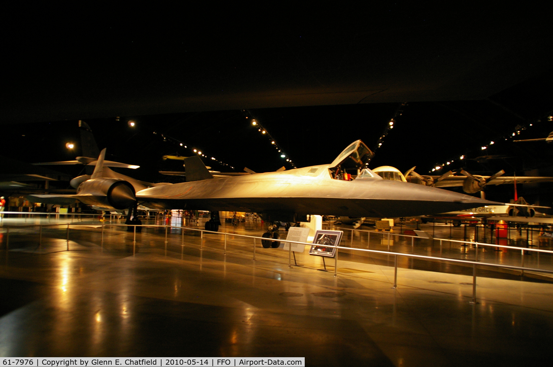 61-7976, 1961 Lockheed SR-71A Blackbird C/N 2027, At the National Museum of the USAF