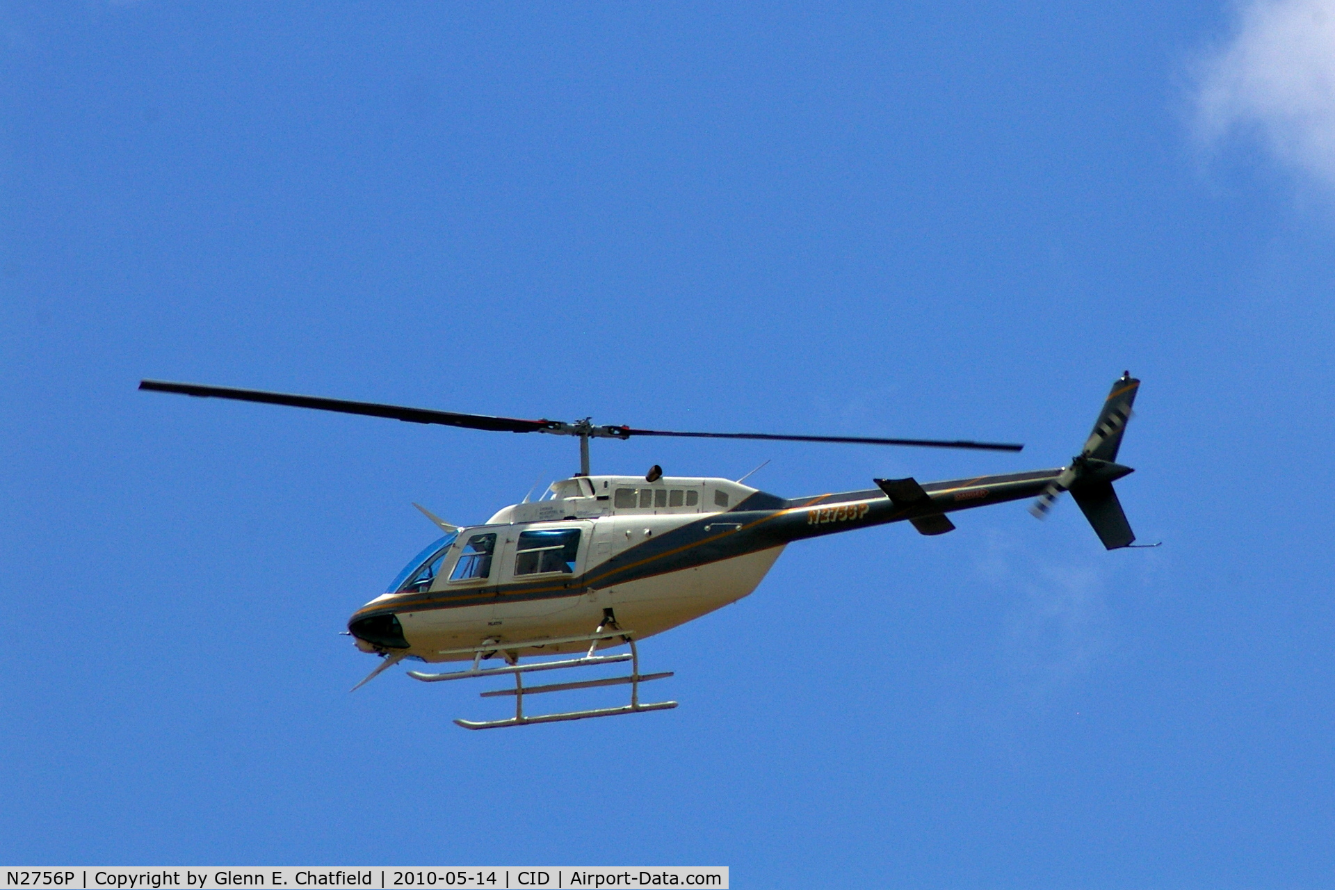 N2756P, Bell 206B JetRanger III C/N 2655, Arriving west side