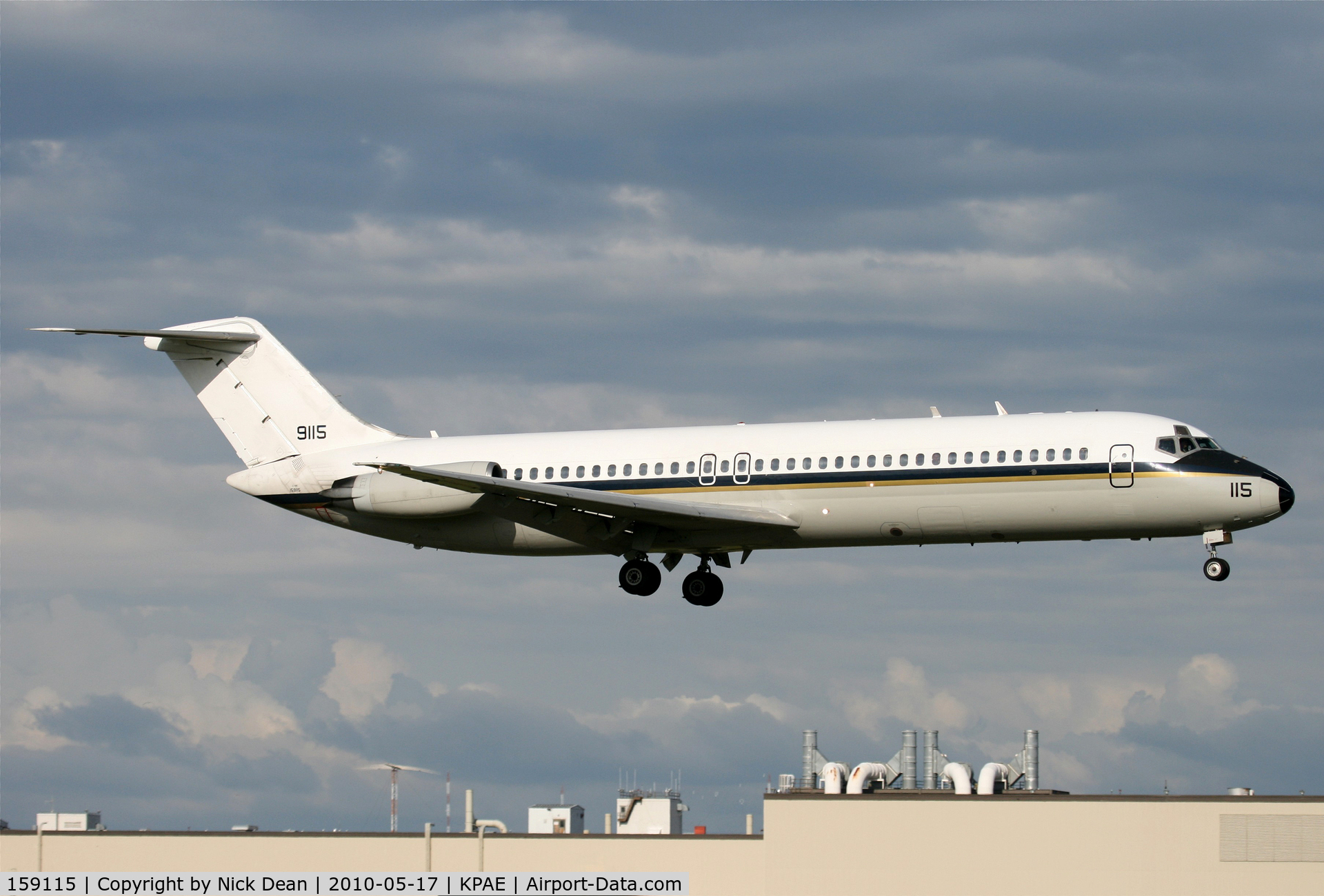 159115, 1973 McDonnell Douglas C-9B Skytrain II C/N 47587, KPAE