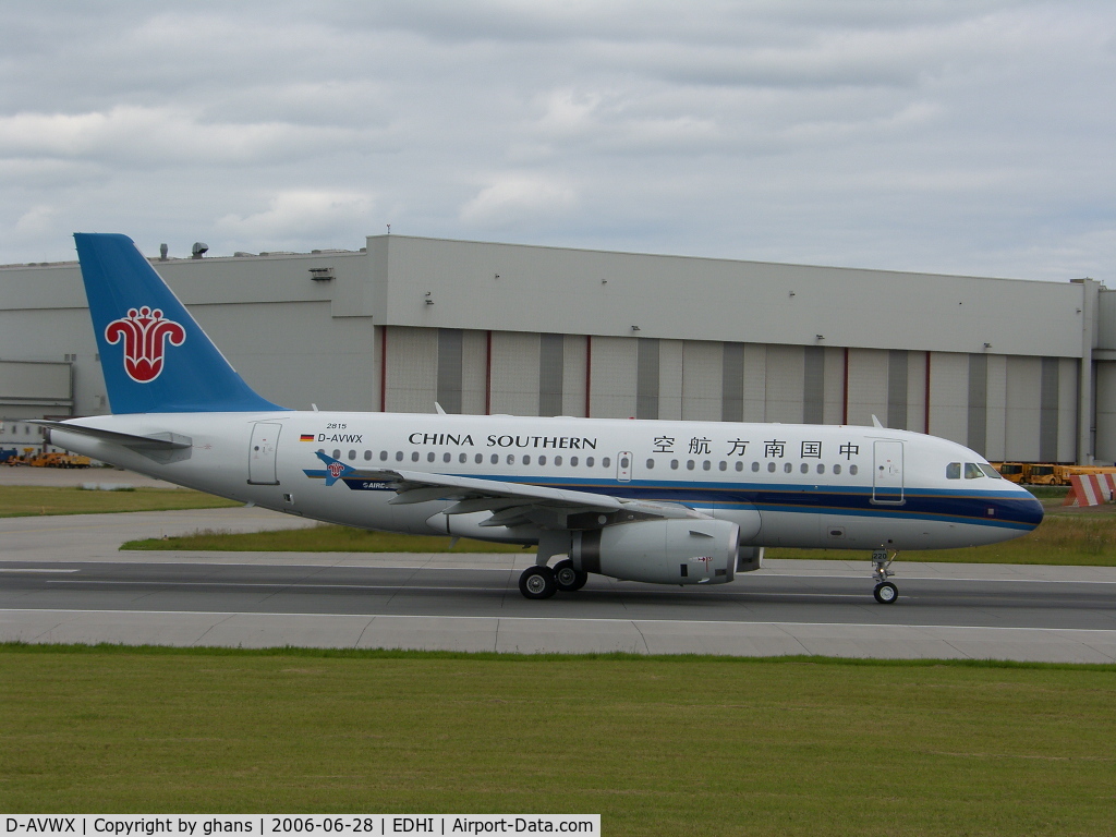 D-AVWX, 2006 Airbus A319-132 C/N 2815, To become B-6220