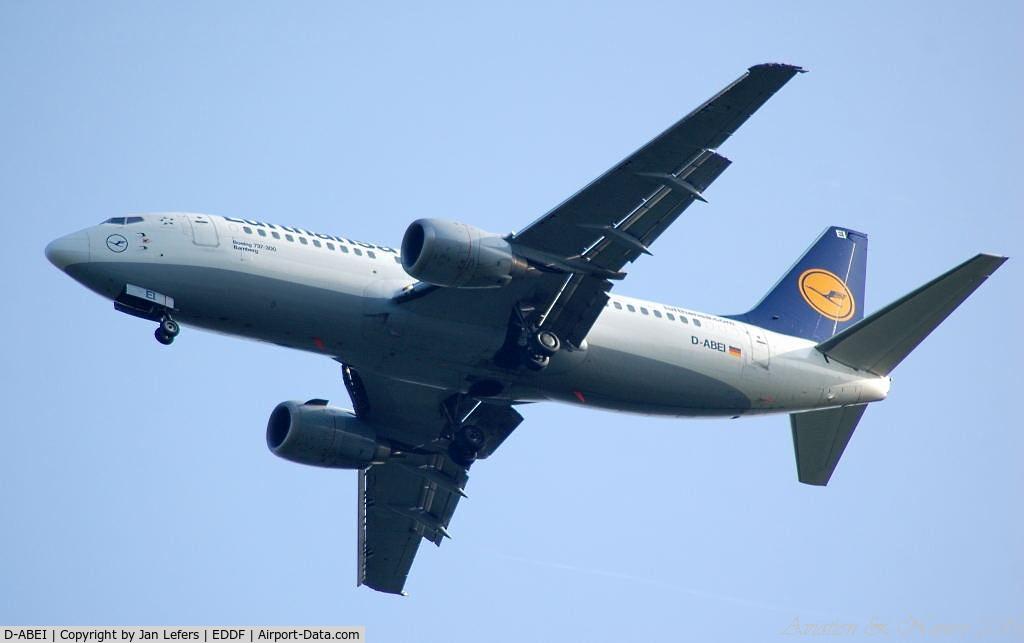 D-ABEI, 1991 Boeing 737-330 C/N 25359, Lufthansa