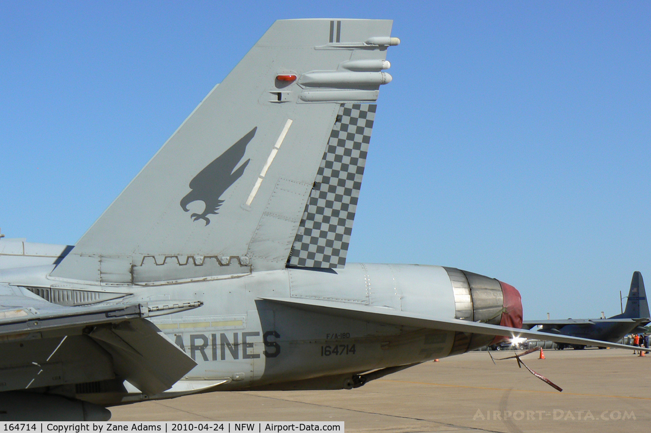 164714, McDonnell Douglas F/A-18D Hornet C/N 1159/D107, At the 2010 NAS-JRB Fort Worth Airshow