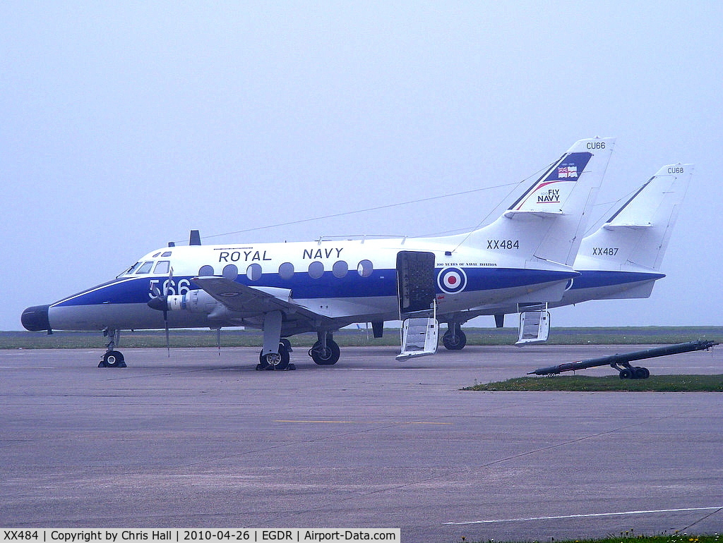 XX484, Scottish Aviation HP-137 Jetstream T.2 C/N 266, 750 Naval Air Squadron Wing, Based at RNAS Culdrose