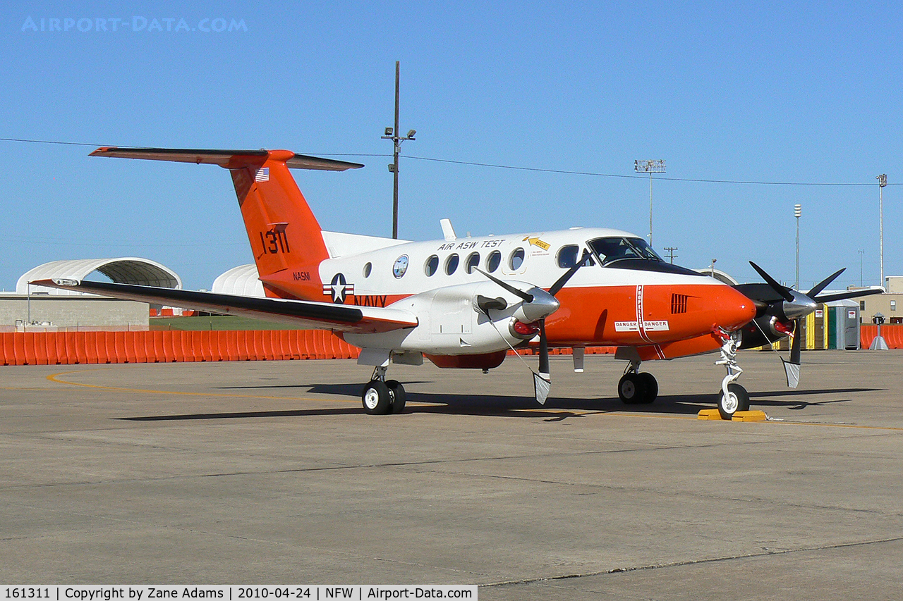 161311, Beech NC-12B Huron C/N BJ-28, At the 2010 NAS-JRB Fort Worth Airshow