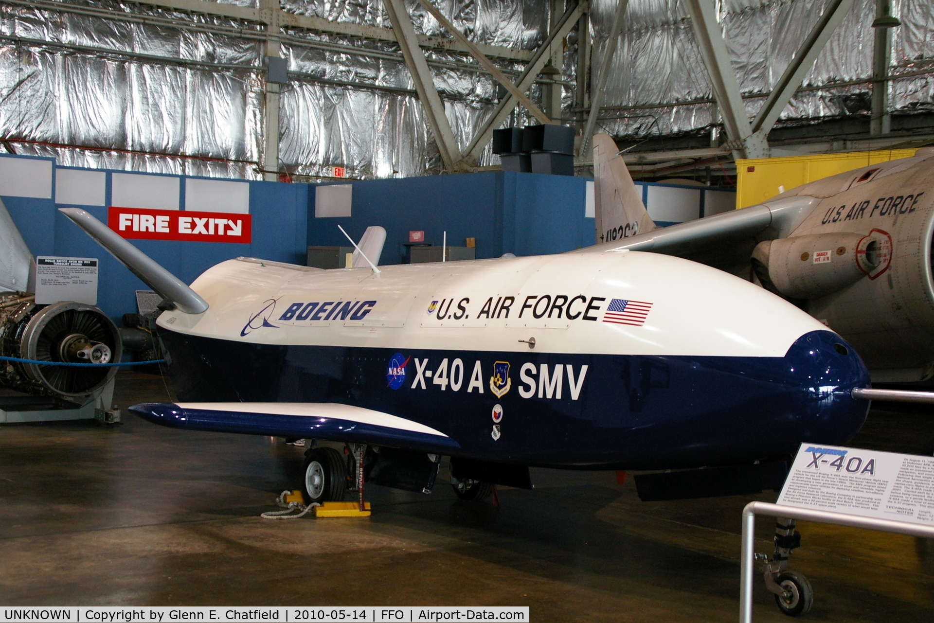 UNKNOWN, Boeing SMV X-40A C/N unknown, X-40 at the National Museum of the USAF