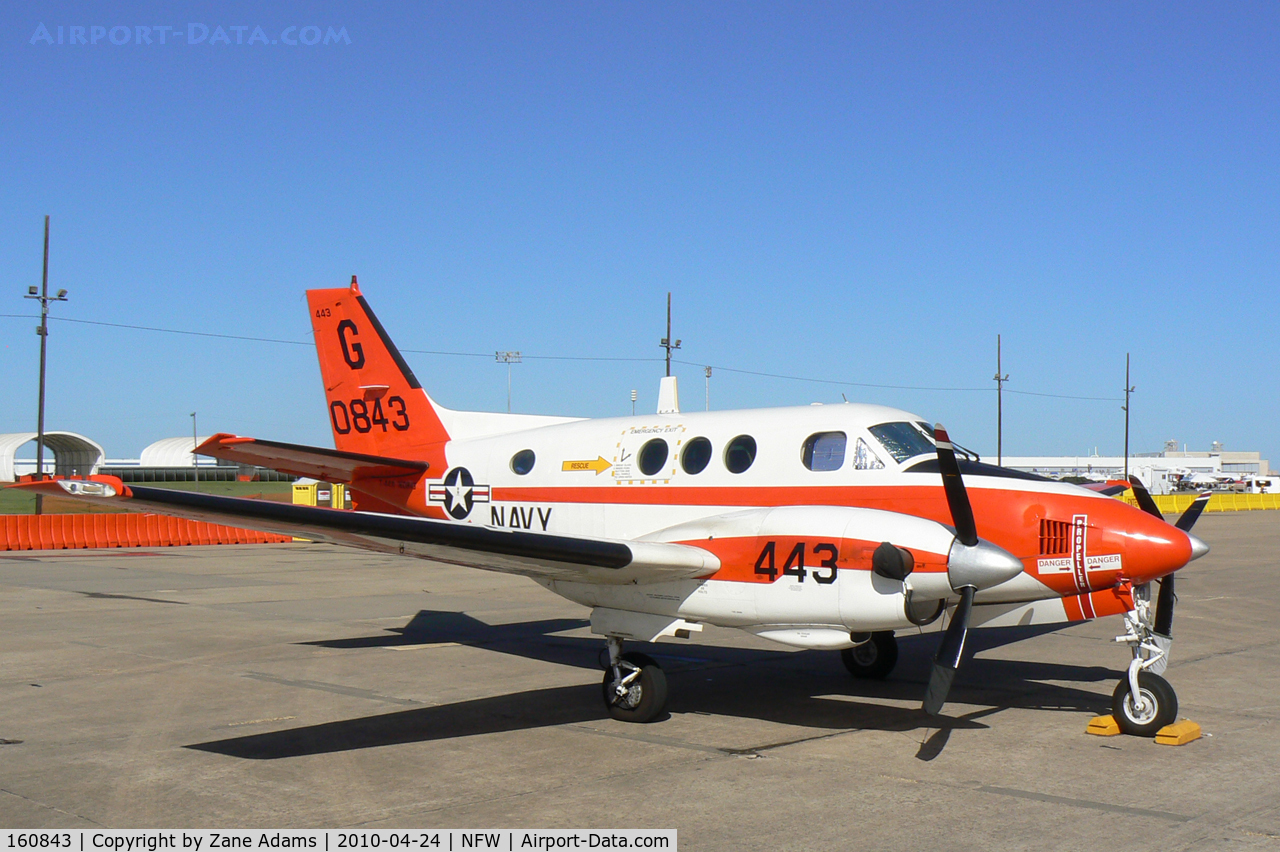 160843, 1977 Beechcraft T-44A Pegasus C/N LL-5, At the 2010 NAS JRB Fort Worth Airshow