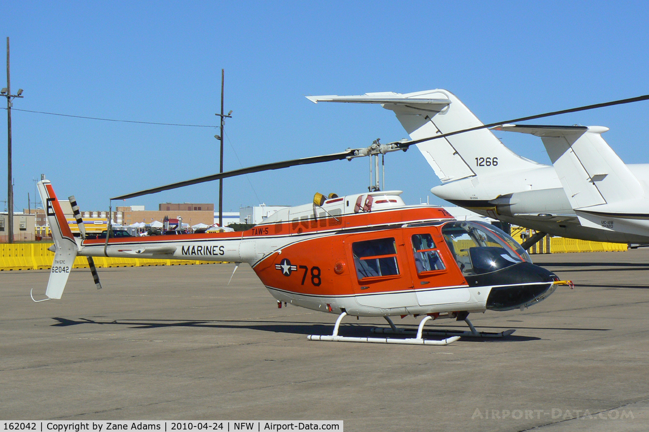 162042, Bell TH-57C Sea Ranger C/N 3722, At the 2010 NAS JRB Fort Worth Airshow