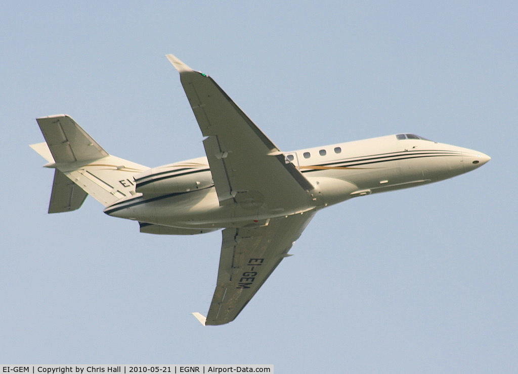 EI-GEM, 2008 Hawker Beechcraft Hawker 850XP C/N 258901, Airlink Airways Ltd