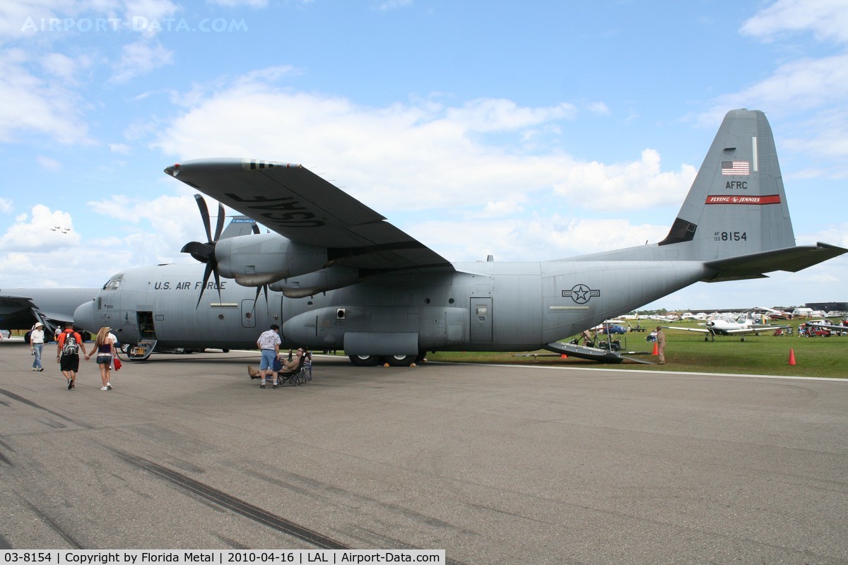 03-8154, 2003 Lockheed Martin C-130J-30 Super Hercules C/N 382-5557, C-130J