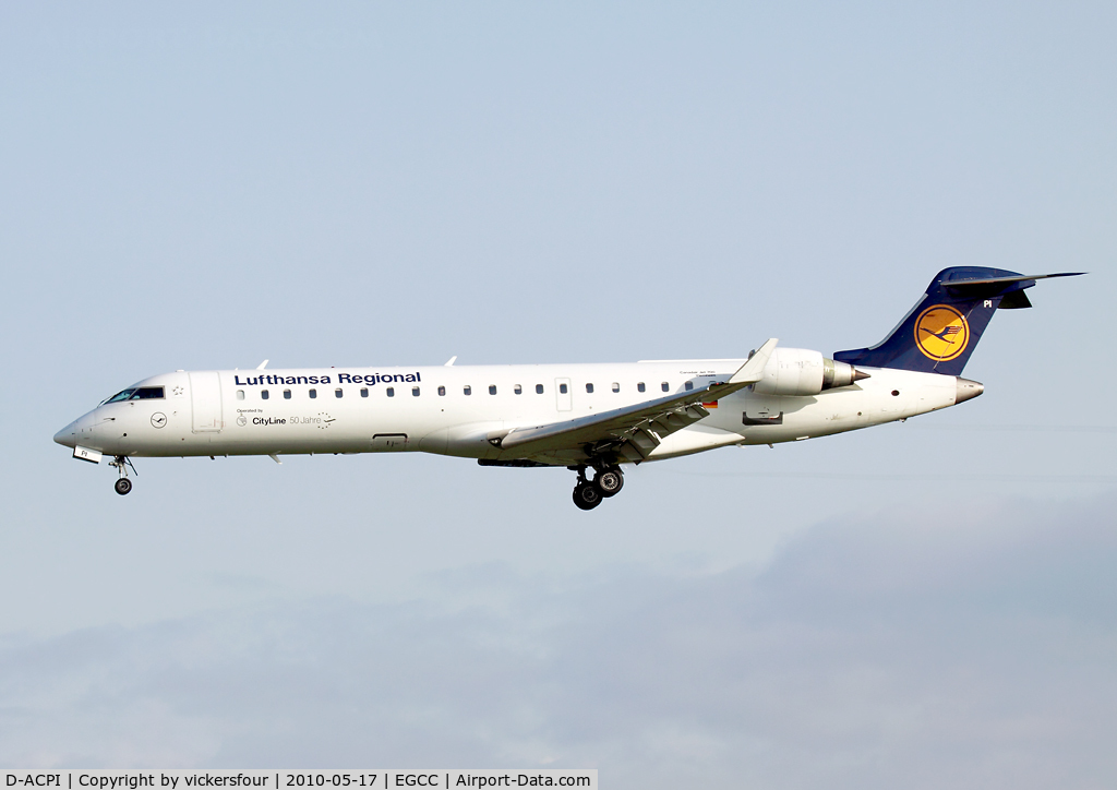 D-ACPI, 2002 Canadair CRJ-701ER (CL-600-2C10) Regional Jet C/N 10046, Lufthansa