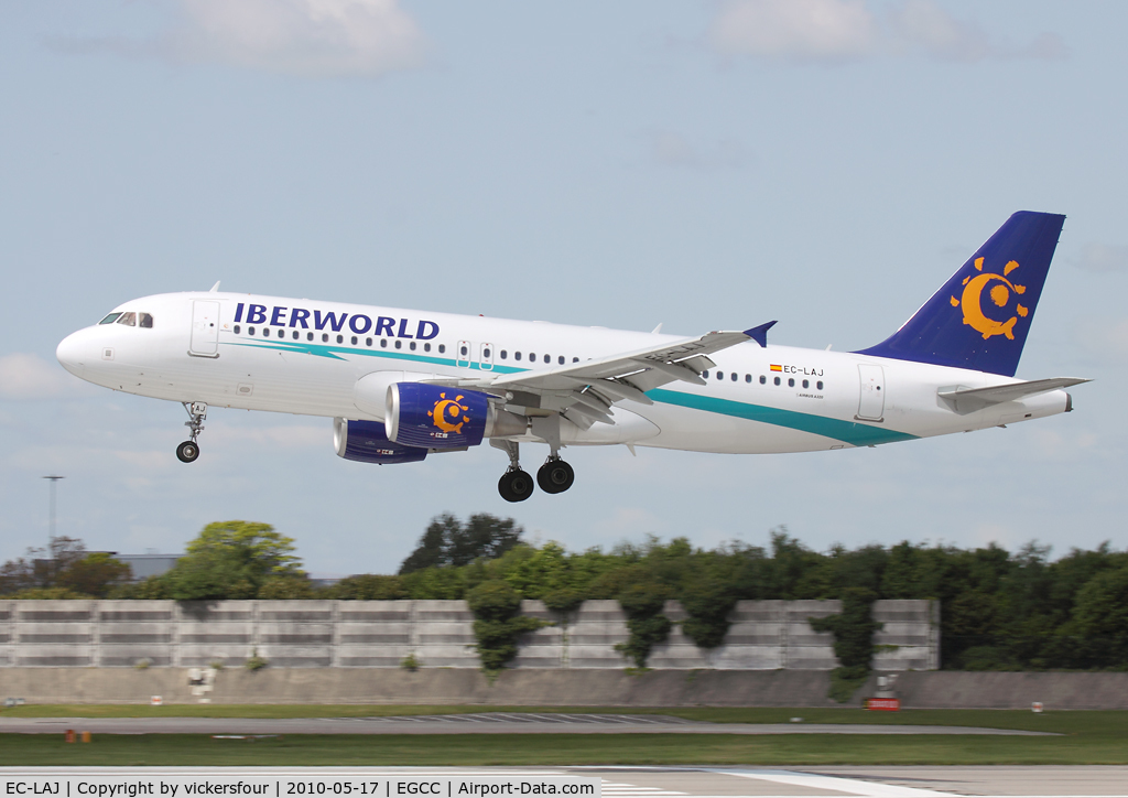 EC-LAJ, 2009 Airbus A320-214 C/N 3889, Iberworld