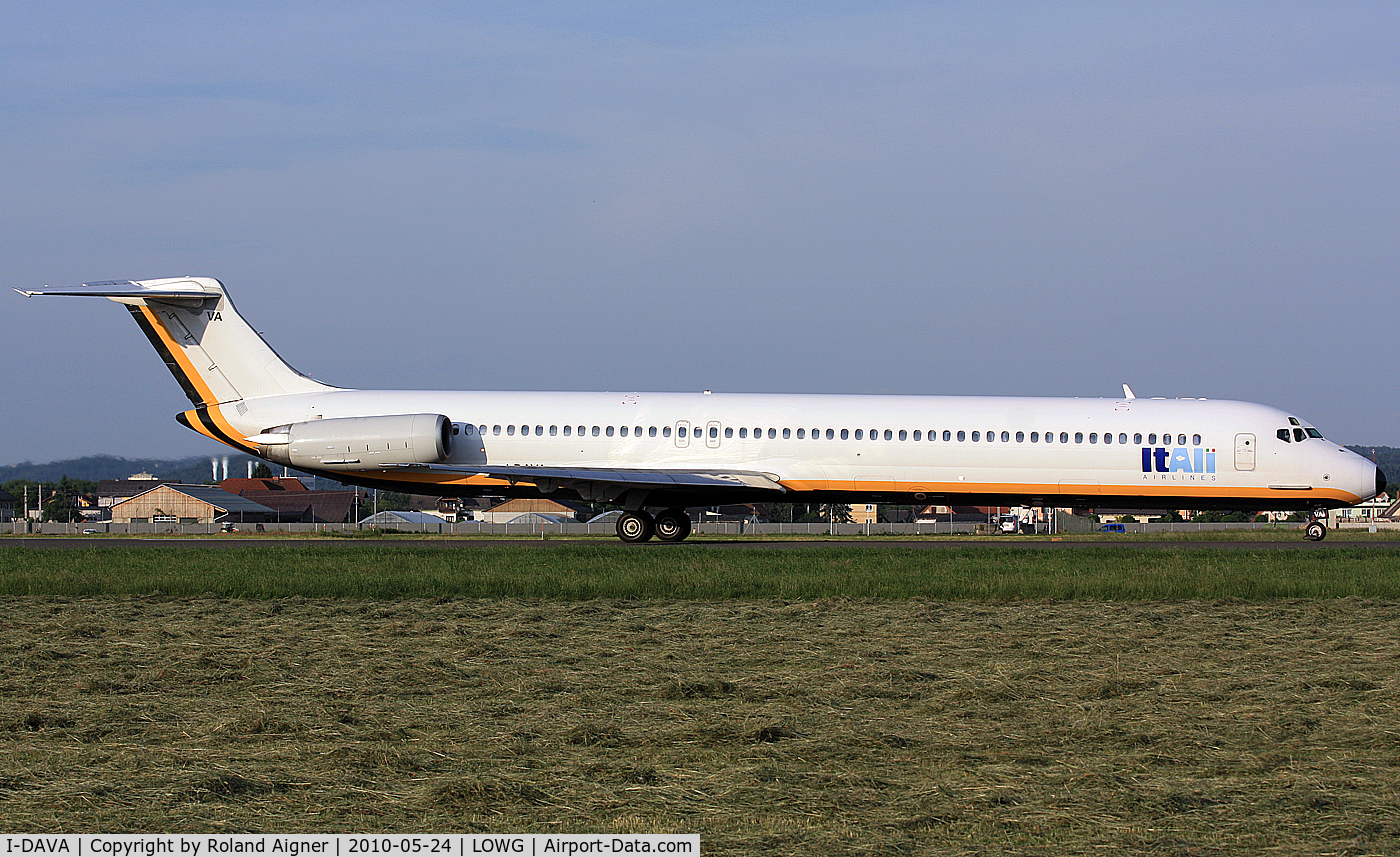 I-DAVA, 1986 McDonnell Douglas MD-82 (DC-9-82) C/N 49215, .