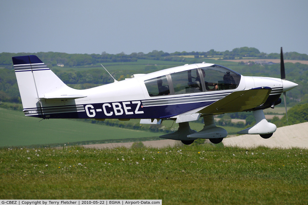G-CBEZ, 2002 Robin DR-400-180 Regent Regent C/N 2511, 2002 Constructions Aeronautiques De Bourgogne ROBIN DR400/180 at Compton Abbas on 2010 French Connection Fly-In Day