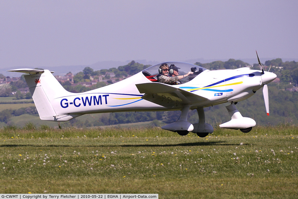 G-CWMT, 2005 Dyn'Aero MCR-01 C/N PFA 301-14347, 2005 Jones J MCR-01 at Compton Abbas on 2010 French Connection Fly-In Day