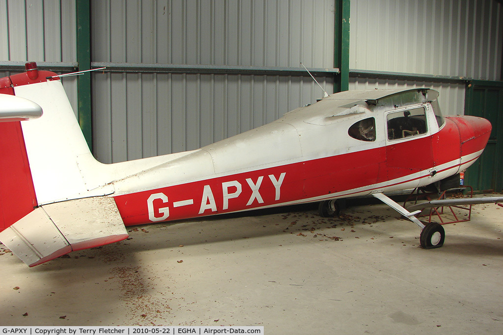 G-APXY, 1960 Cessna 150 C/N 17711, 1960 Cessna CESSNA 150 at Compton Abbas base
