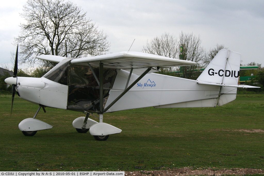 G-CDIU, 2005 Best Off Skyranger Swift 912S(1) C/N BMAA/HB/376, Micro trade fair 2010