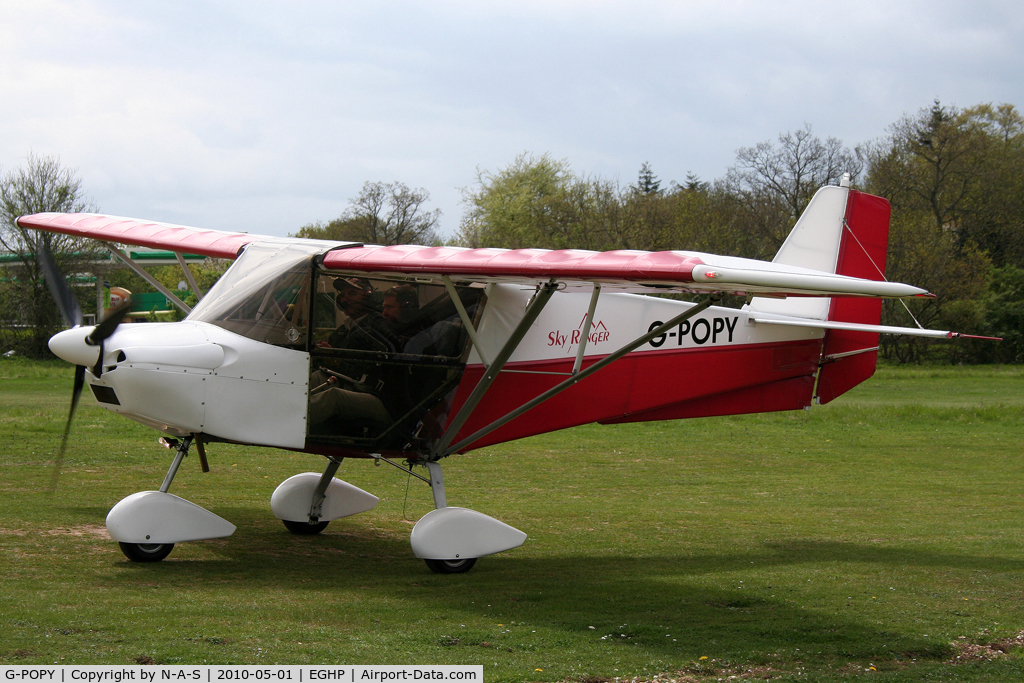 G-POPY, 2007 Best Off Skyranger Swift 912S(1) C/N BMAA/HB/519, Micro trade fair 2010