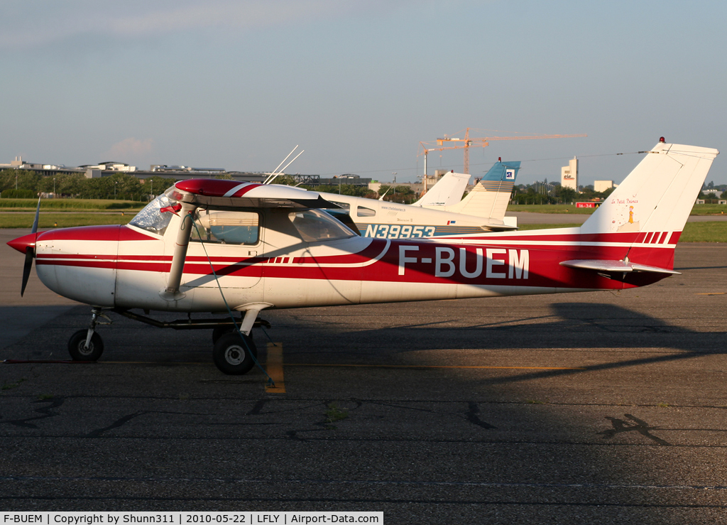 F-BUEM, Reims F150L C/N 0998, Parked at the General Aviation...