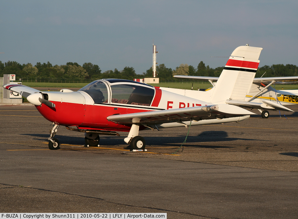 F-BUZA, Socata MS-893E Rallye 180GT C/N 12213, Parked at the General Aviation...