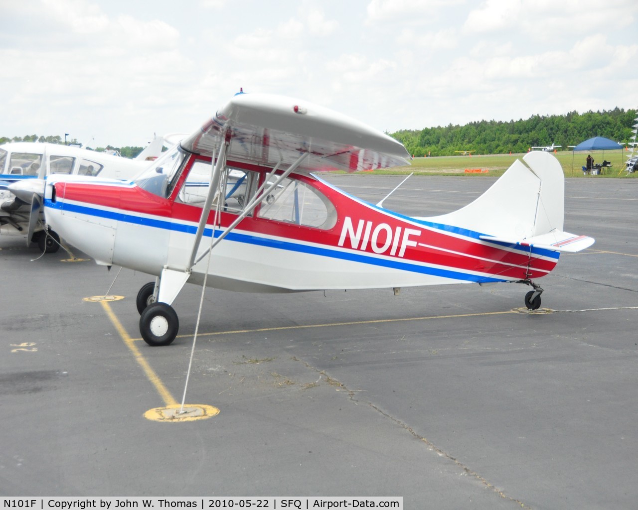 N101F, 1959 Champion 7HC C/N 7HC-11, Virginia Regional Fly-In at Suffolk