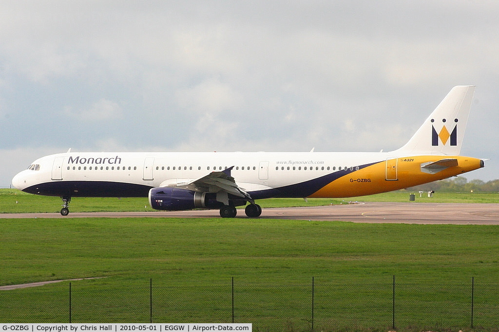 G-OZBG, 2003 Airbus A321-231 C/N 1941, Monarch Airlines