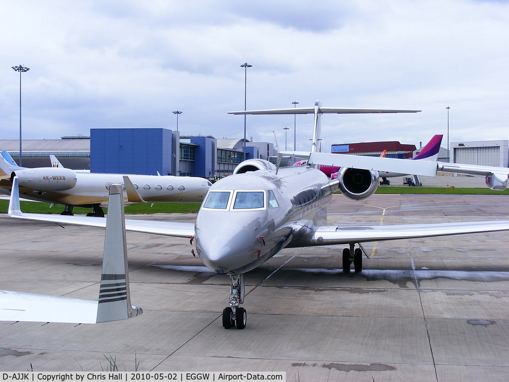 D-AJJK, 2008 Gulfstream Aerospace GV-SP (G550) C/N 5191, Windrose Air