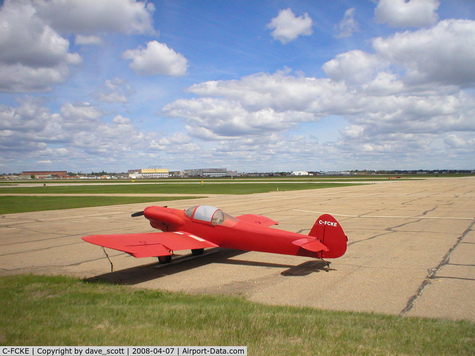 C-FCKE, Taylor JT-1 Monoplane C/N 2002, Unknown aircraft type. (kit?) Edmonton Muni