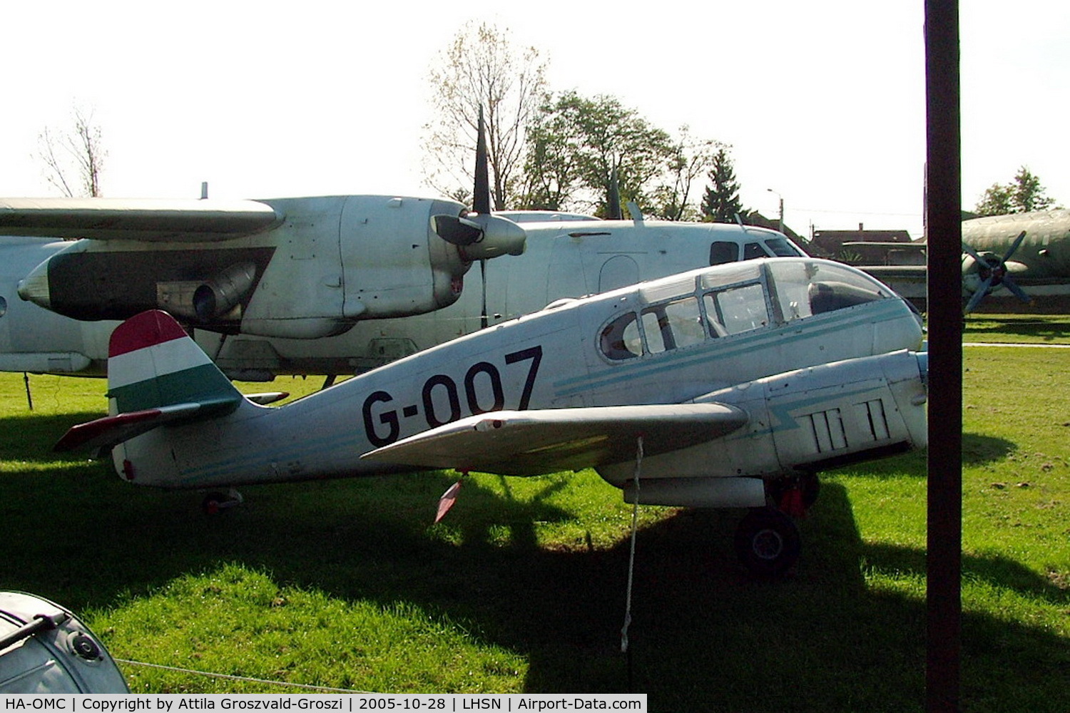HA-OMC, 1958 Let Aero Ae-45S Super C/N 04-009, Szolnok Szandaszöllös Airplane Museum. G-007