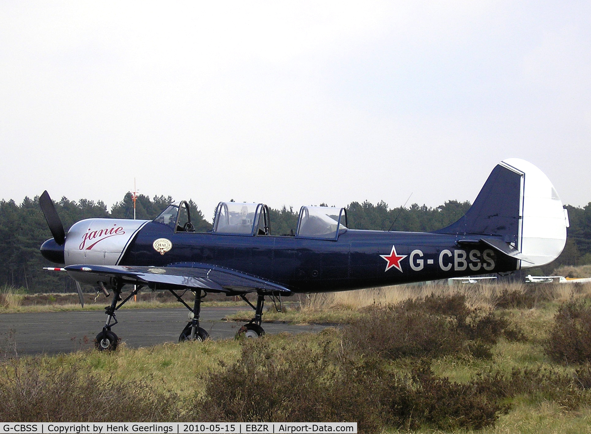 G-CBSS, 1983 Bacau Yak-52 C/N 833707, Chipmunk & Cirrus Meet , May 2010