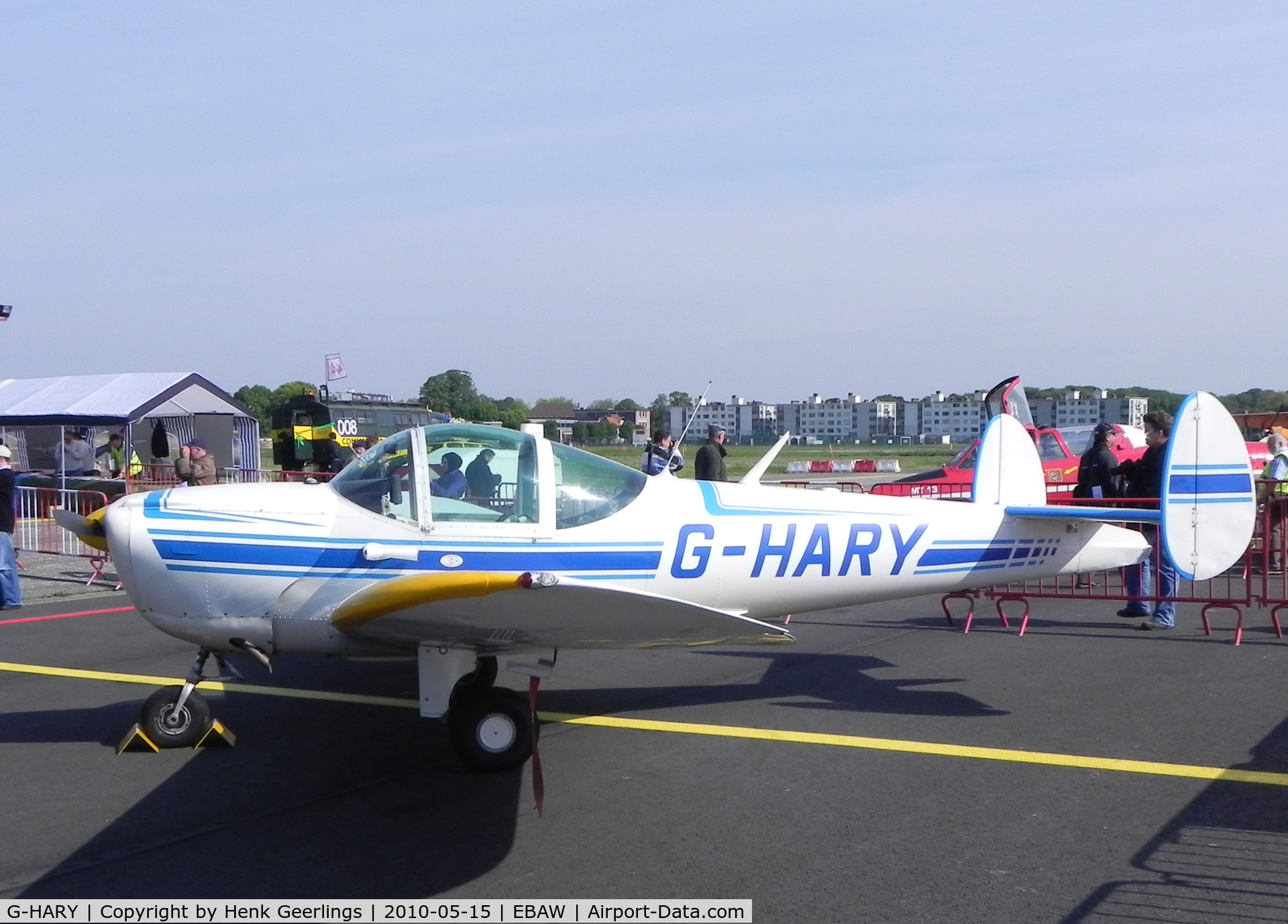 G-HARY, 1966 Alon A-2 Aircoupe C/N A-188, Stampe Fly In , May 2010 , Deurne