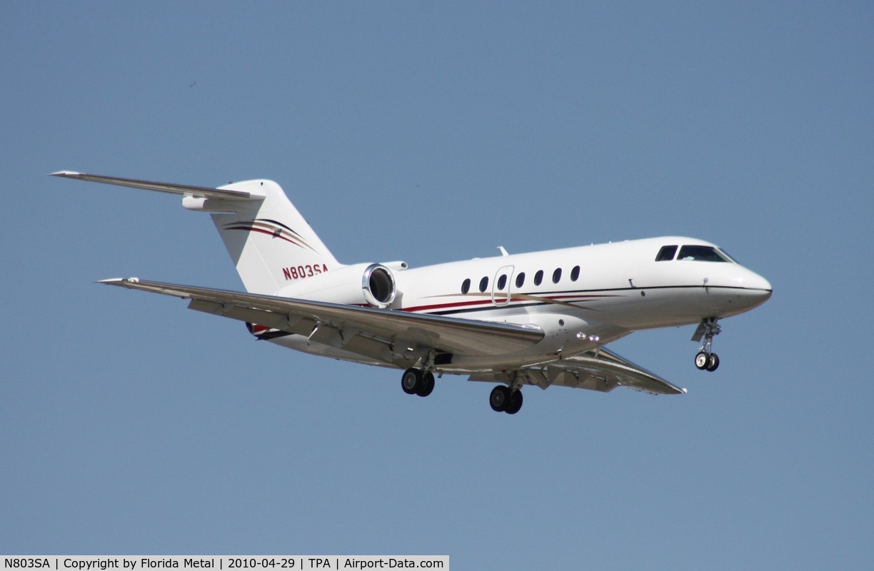 N803SA, 2007 Hawker Beechcraft 4000 C/N RC-8, Hawker 4000