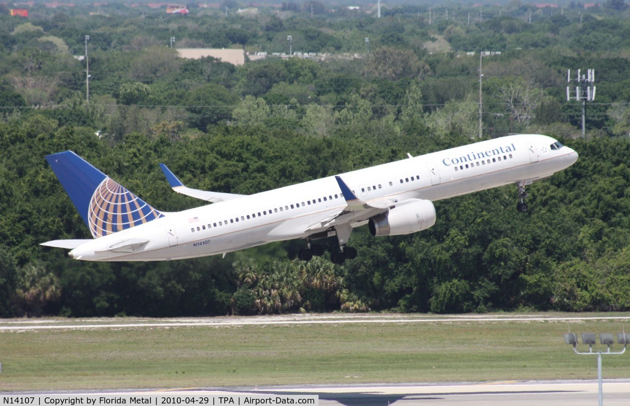 N14107, 1994 Boeing 757-224 C/N 27297, Continental 757-200