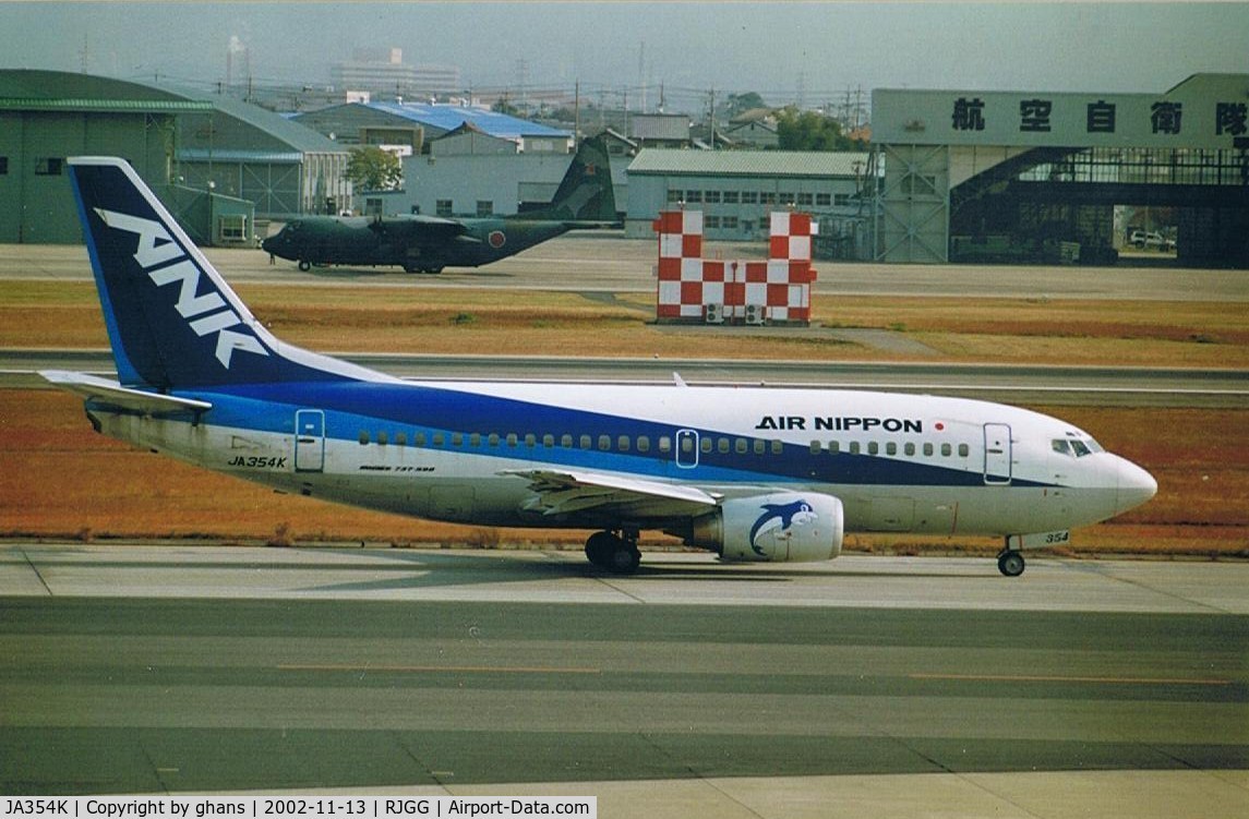 JA354K, 1993 Boeing 737-5Y0 C/N 26105, Air Nippon