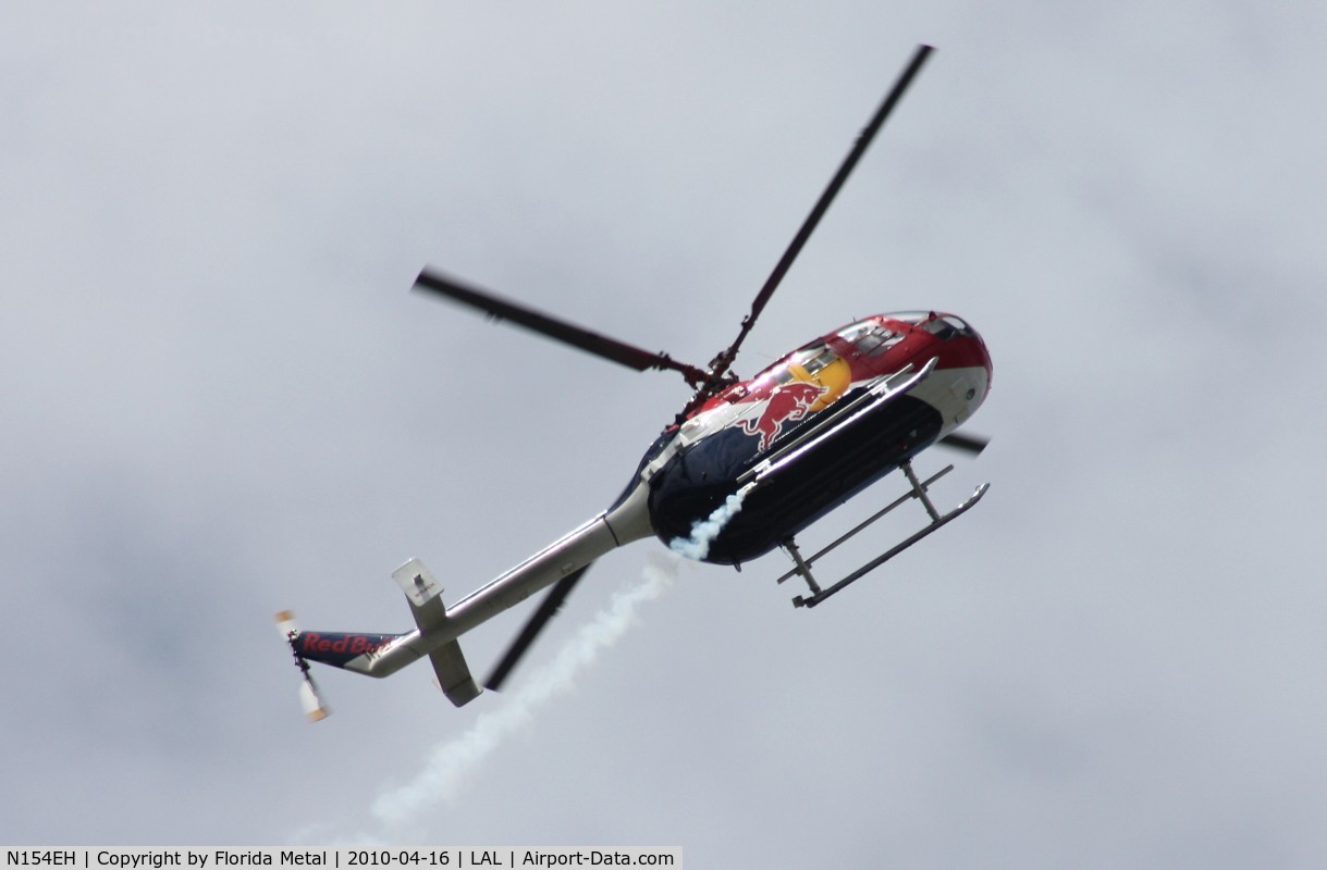 N154EH, 1985 MBB Bo-105CBS-4 C/N S-704, Red Bull MBB 105