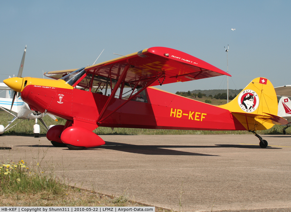 HB-KEF, Aviat A-1 Husky C/N 1292, Refuelling...