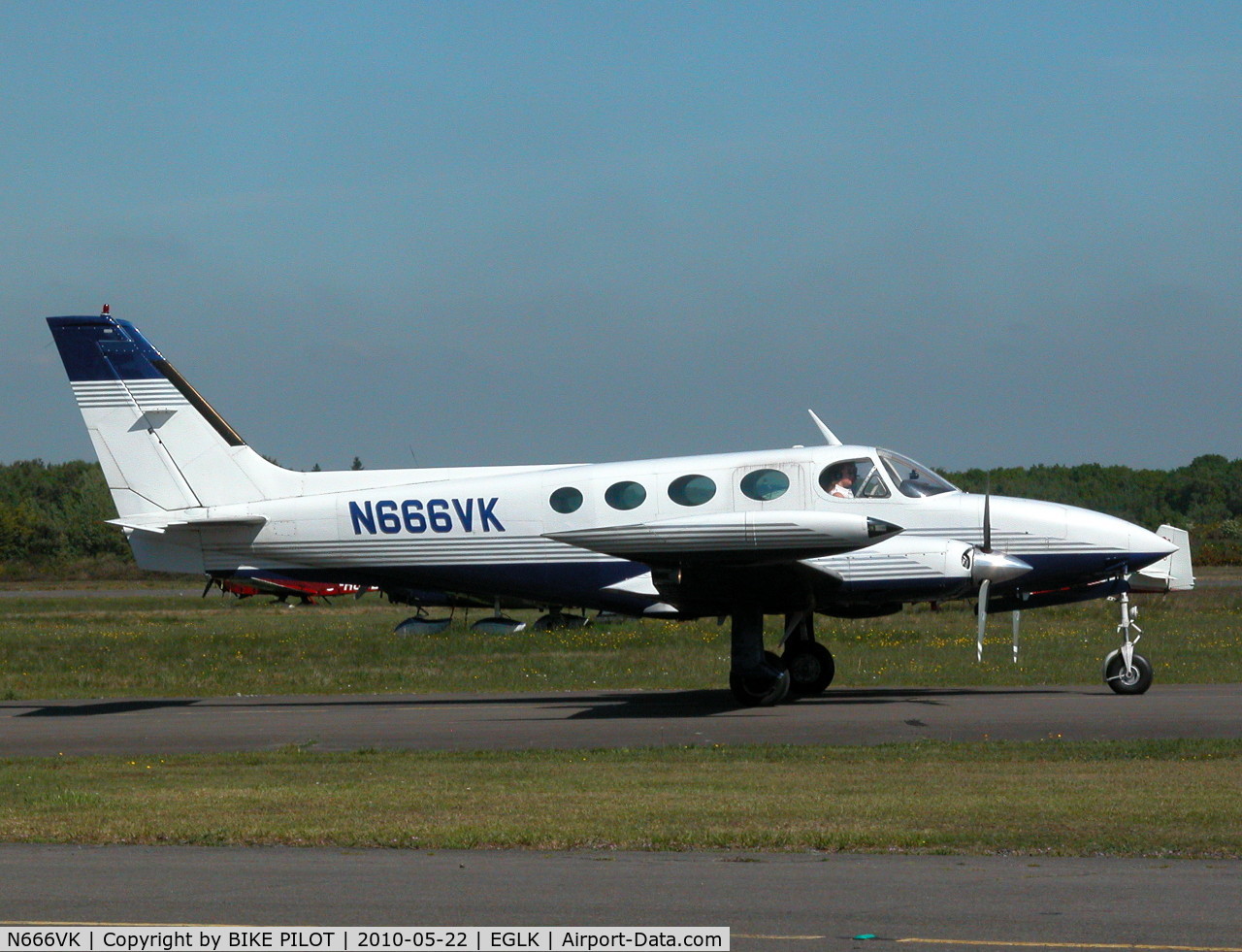 N666VK, 1977 Cessna 340A C/N 340A0345, PARTICIPANT AT THE HANDICAPPED SERVICE PERSONNEL EVENT