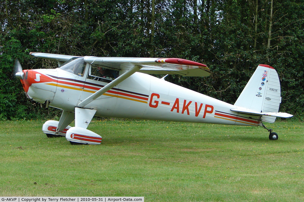 G-AKVP, 1948 Luscombe 8A C/N 5549, Luscombe 8A at 2010 Wings and Wheels