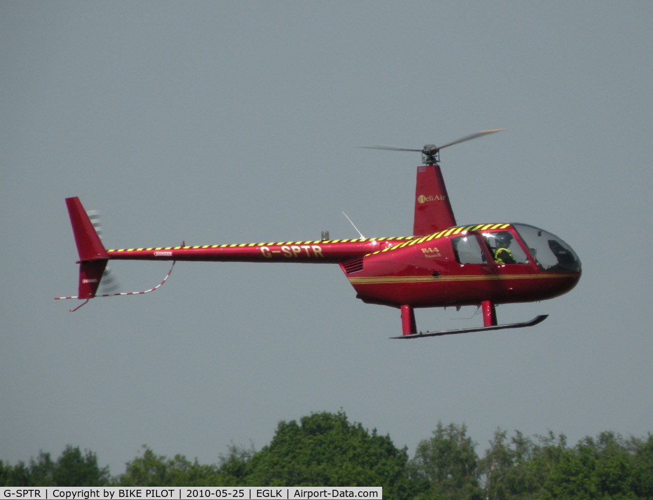 G-SPTR, 2009 Robinson R44 Raven II C/N 12799, HELIAIR R44