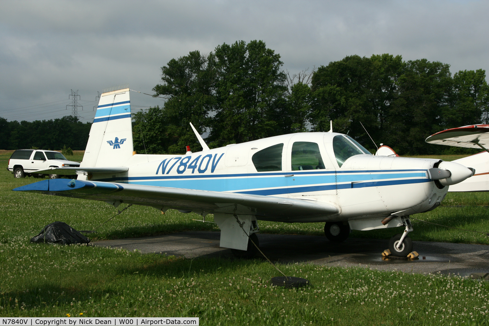 N7840V, 1965 Mooney M20E C/N 462, W00