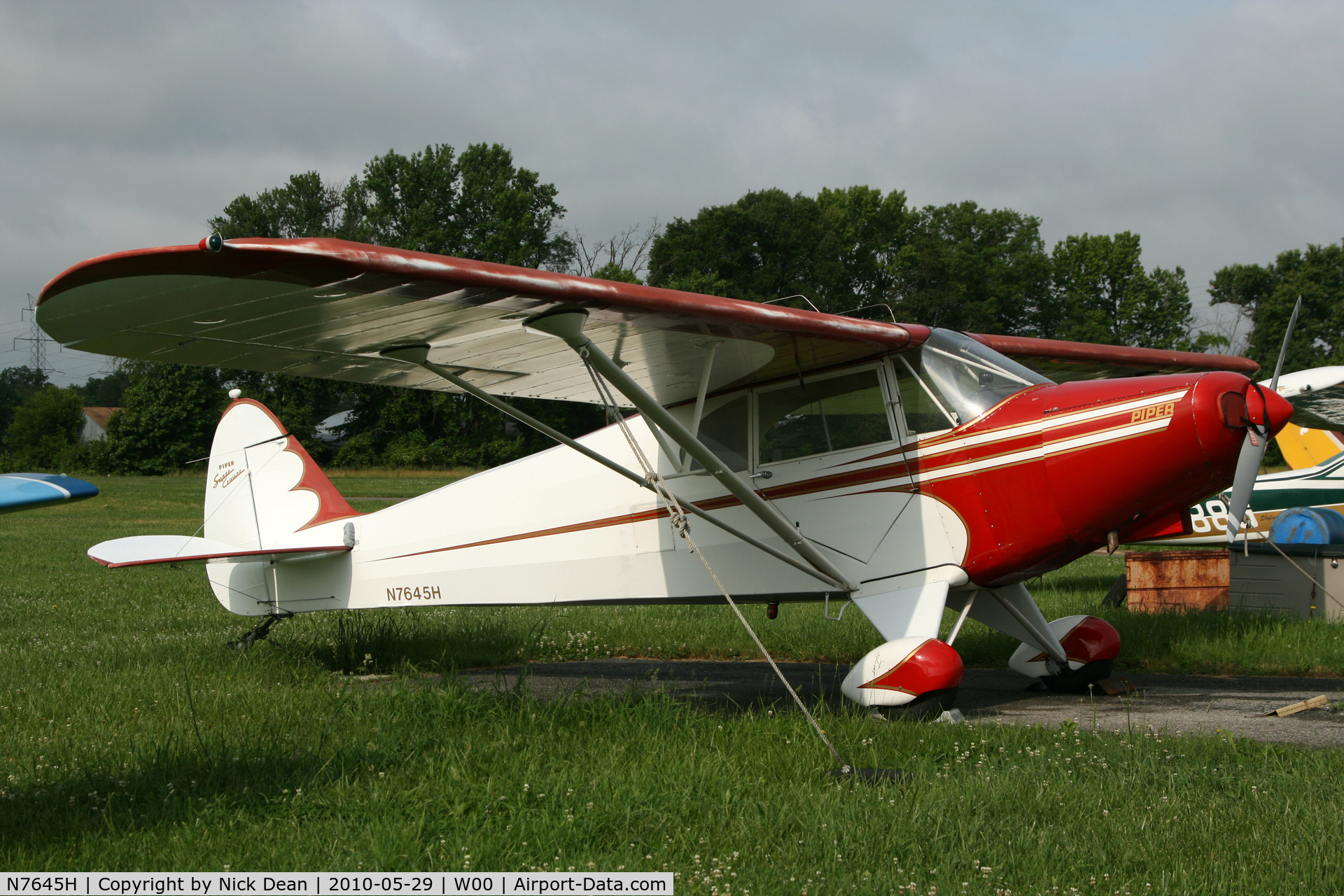 N7645H, 1946 Piper PA-12 Super Cruiser C/N 12-523, W00