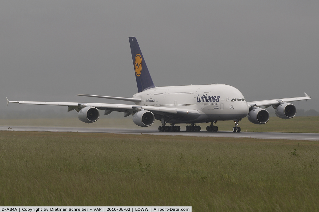 D-AIMA, 2010 Airbus A380-841 C/N 038, Lufthansa Airbus A380